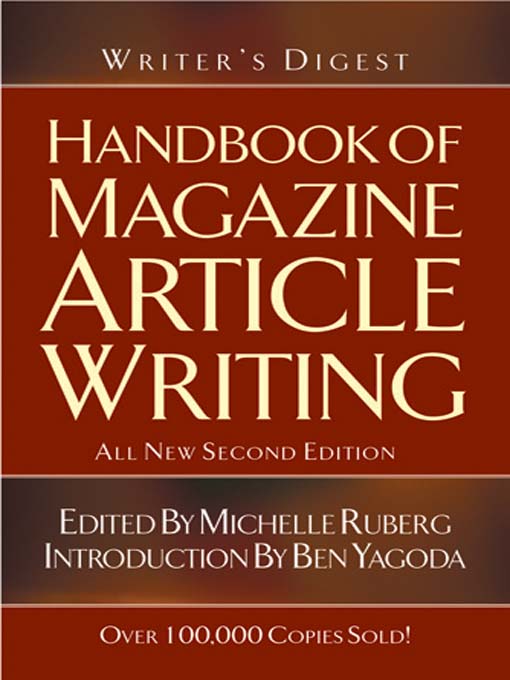 Cover image for The Writer's Digest Handbook of Magazine Article Writing
